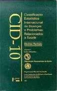 Livro Cid-10 Vol. 3: Classificação Estatística Internacional de Doenças  OMS
