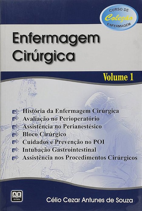 Livro Enfermagem Cirúrgica Vol. 1 - Souza - AB