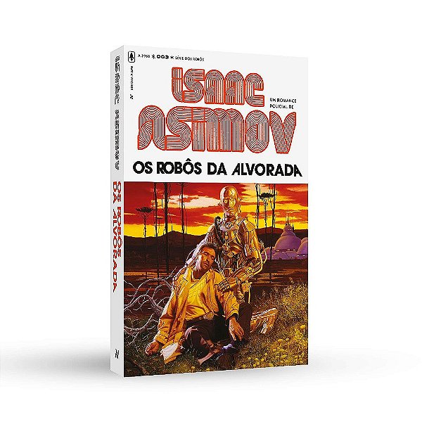 Livro Os Robôs da Alvorada  Asimov
