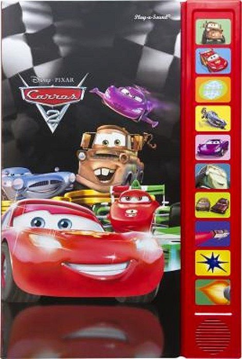 Livro Carros 2 -  De Historias - Disney Carros - Dcl