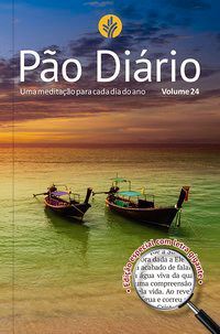 Livro Pão Diário Vol.24 Letra Gigante - Capa Paisagem - Editora Publicacoes