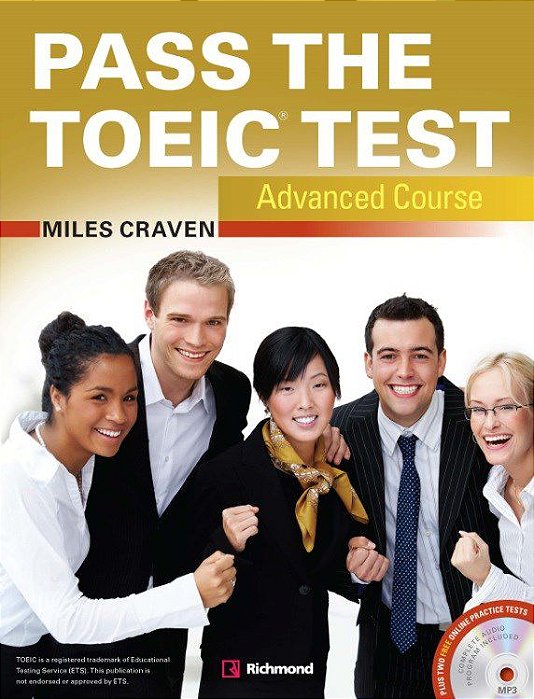 Livro Pass The Toeic Test Advanced - Moderna