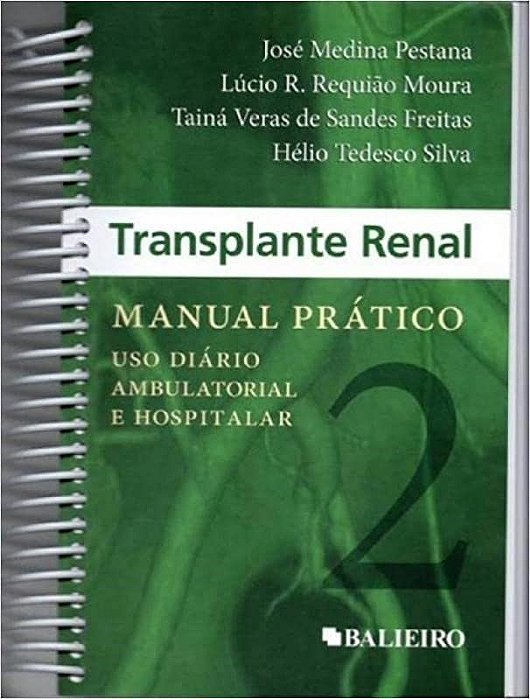 Livro Transplante Renal: Manual Prático