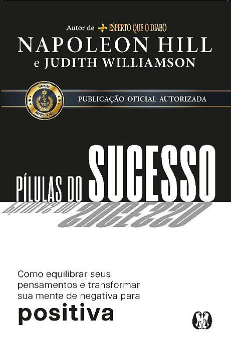Livro Pilulas do Sucesso - Hill