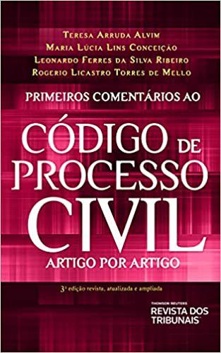 Livro Primeiros Cometarios ao Novo Codigo de Processo Civil - Alvim/conceicao/ribe
