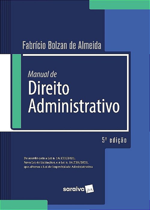 Livro Manual de Direito Administrativo - Almeida