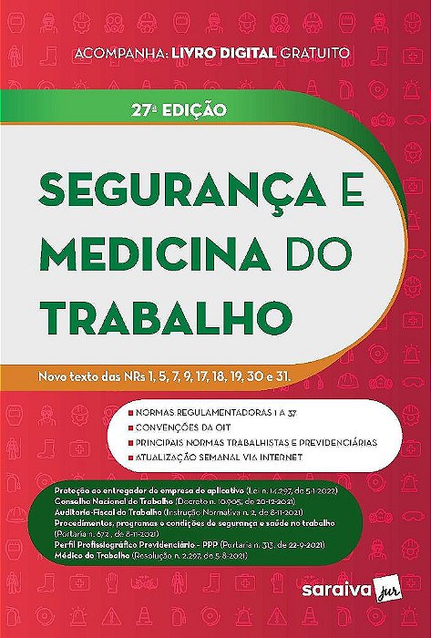 Livro Seguranca e Medicina do Trabalho - Saraiva Juridico
