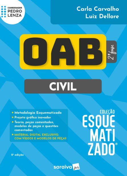 Livro Prática Civil Oab 2 Fase - Carvalho - Saraiva