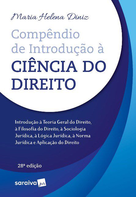 Livro Compêndio de Introdução a Ciência do Direito  Diniz