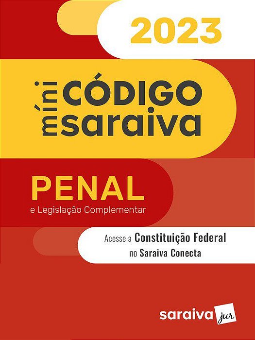 Livro Mini Código Saraiva Penal e Legislação Complementar 2023