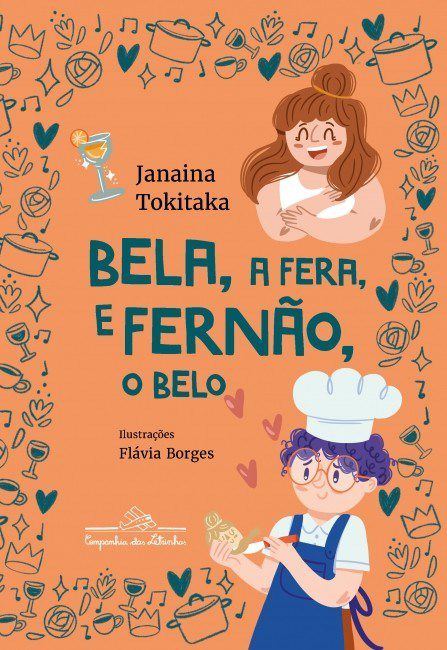 Livro Bela, a Fera, e Fernão, o Belo - Tokitaka - Cia das Letrinhas