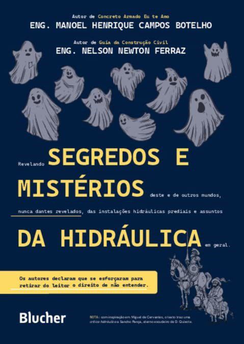 Livro Segredos e Misterios da Hidraulica - Botelho/ferraz