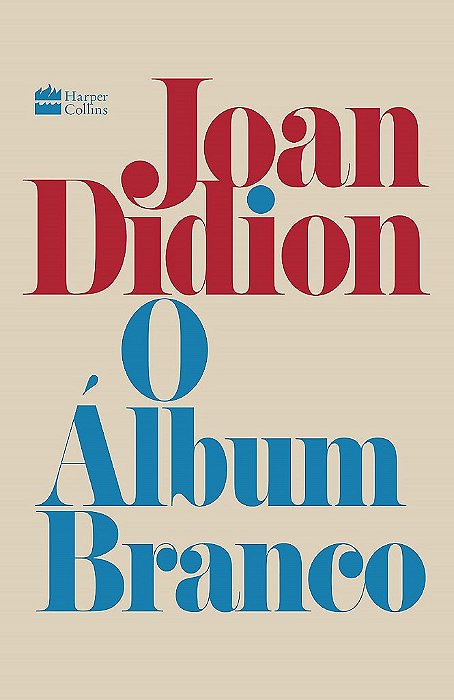 Livro Álbum Branco: Joan Didion