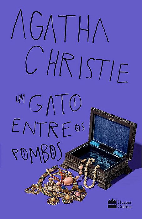 Livro Gato entre os Pombos, Um - Christie