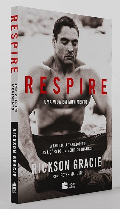 Livro Respire Uma Vida em Movimento  Gracie