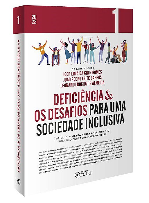 Livro Deficiência & os Desafios Para Uma Sociedade Inclusiva Vol.1 - Gomes - Foco