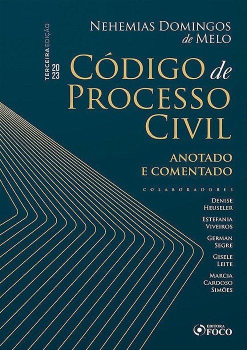 Livro Código de Processo Civil:  Anotado e Comentado - 3ª Ed - 2023