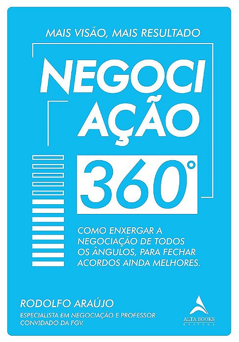 Livro Negociação 360 - Araujo, Rodolfo