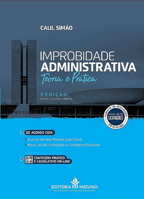 Livro Improbidade Administrativa - Simão, Calil