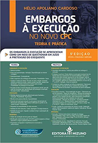 Livro Embargos à Execução No Novo Cpc - Cardoso, Hélio Apoli
