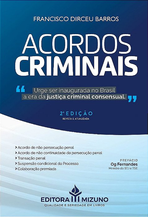 Livro Acordos Criminais