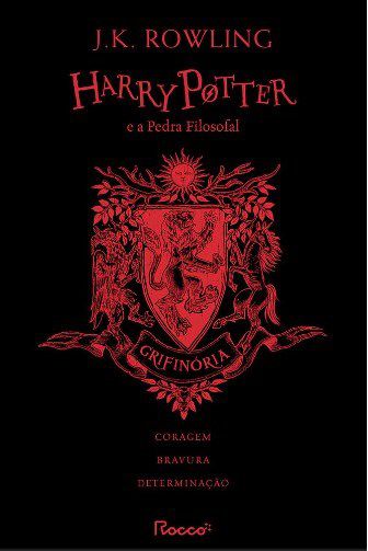 Livro Harry Potter e a Pedra Filosofal: Casas de Hogwarts - Rowling