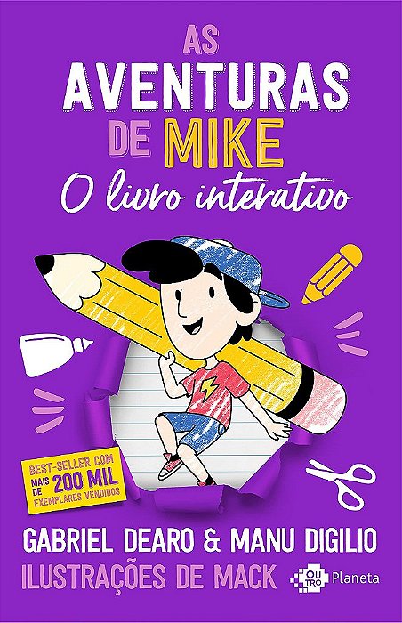 Livro Aventuras de Mike: o  Interativo - Dearo - Outro Planeta