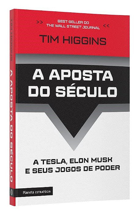 Livro A Aposta do Século: a Tesla, Elon Musk e Seus Jogos de Poder  Higgins