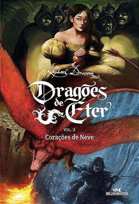 Livro Dragoes de Eter - Coracoes de Neve - Vol. 2 - Draccon