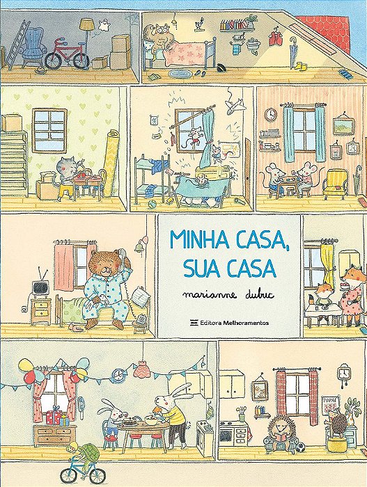 Livro Minha Casa, Sua Casa - Dubuc - Melhoramentos