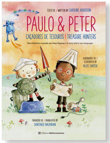 Livro Paulo & Peter - Cacadores de Aventuras - Adderson