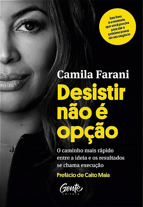 Livro Desistir Não é Opção - Farani