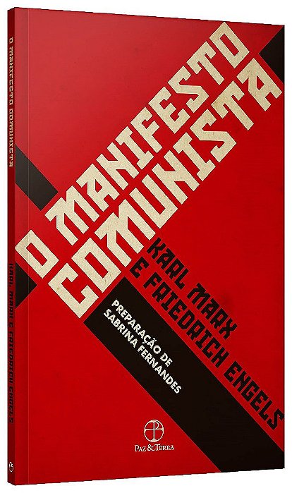 Livro Manifesto Comunista - Marx - Paz e Terra
