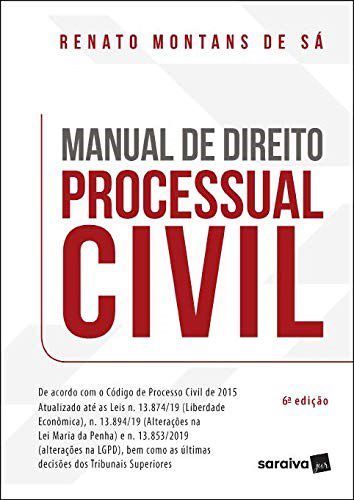 Livro Manual de Direito Processual Civil - 06ed/21 - Sa