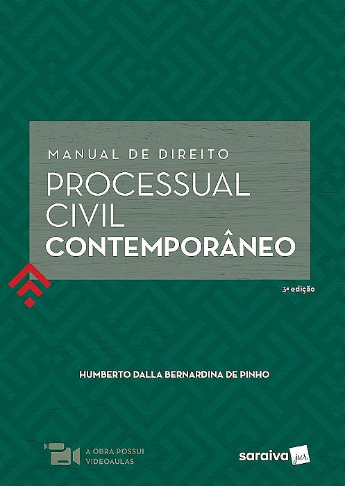 Livro Manual de Direito Processual Civil Contemporâneo - Pinho