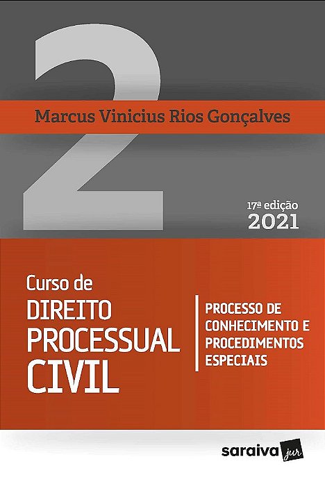 Livro Curso de Direito Processual Civil - Vol. 2 - Goncalves