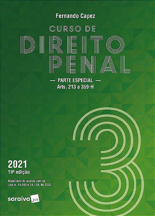 Livro Curso de Direito Penal: Parte Especial (arts. 213 a 359-h) - Capez