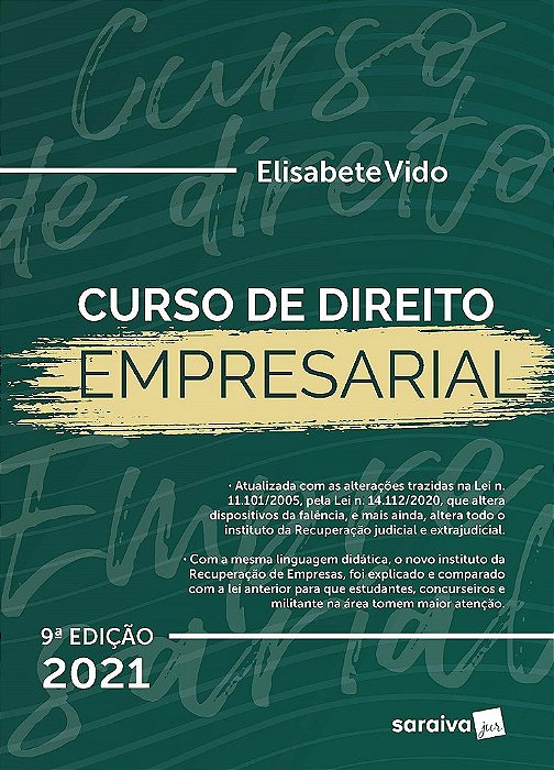 Livro Curso de Direito Empresarial - Vido