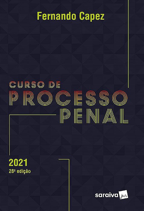 Livro Curso de Processo Penal - Capez
