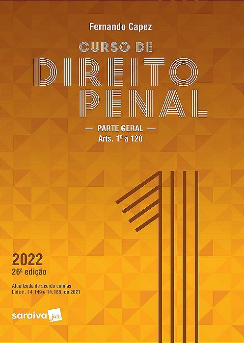 Livro Curso de Direito Penal: Vol. 1 Capez