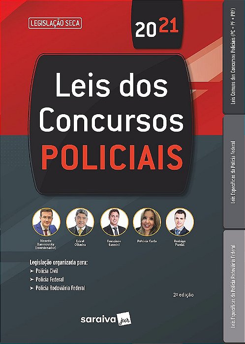 Livro Lei dos Concursos Policiais - Oliveira