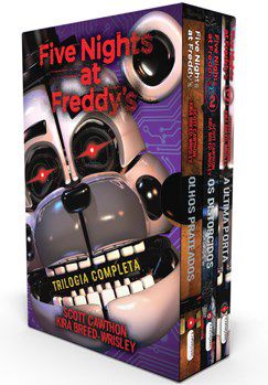 Livro Box Five Nights at Freddy’s - Cawthon - Intrínseca