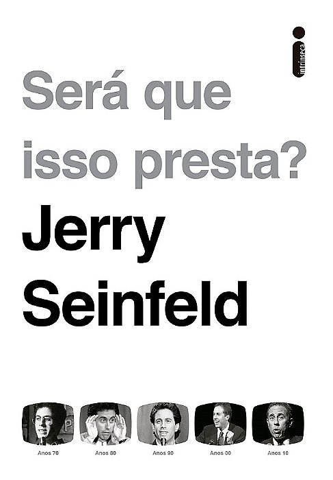 Livro Será Que Isso Presta - Jerry Seinfeld - Intrínseca