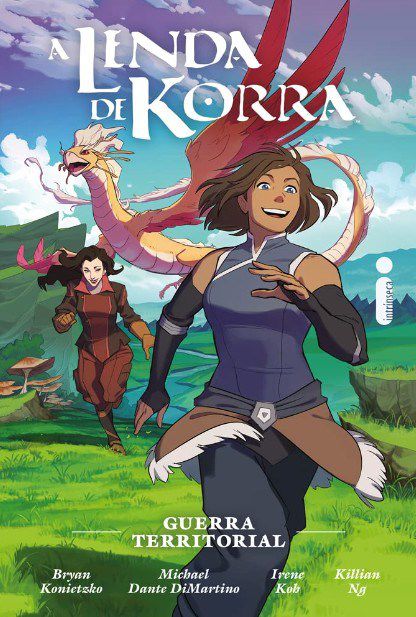 Livro Lenda de Korra, A: Guerra Territorial - Konietzko/dimartino/