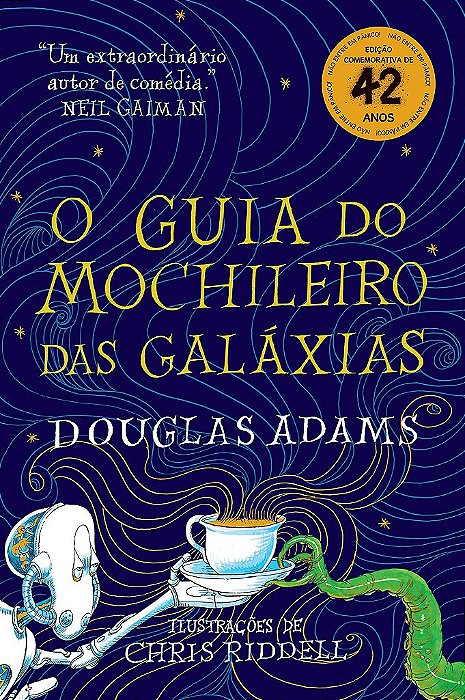 Livro Guia do Mochileiro das Galaxias - Edicao Ilustrada - Adams