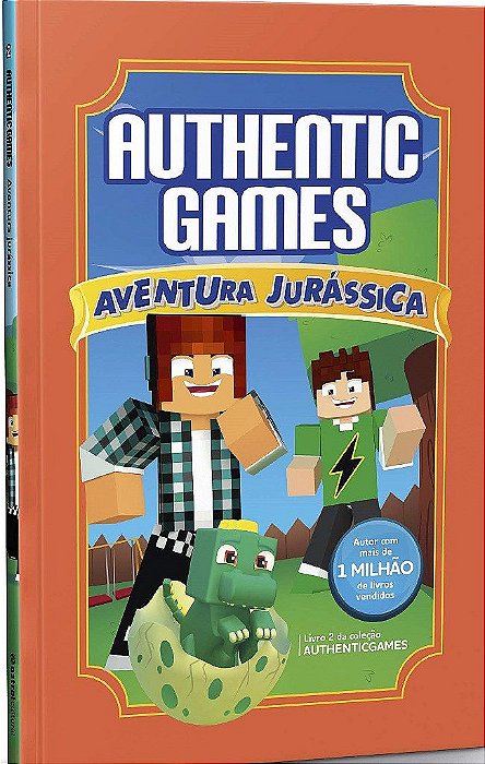 Livro Authenticgames: Aventura Jurássica - Túlio - Astral Cultural