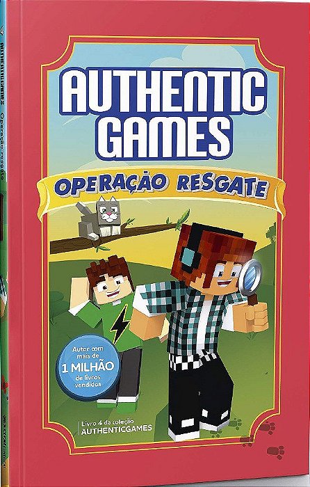 Livro Authenticgames: Operação Resgate - Túlio - Astral Cultural