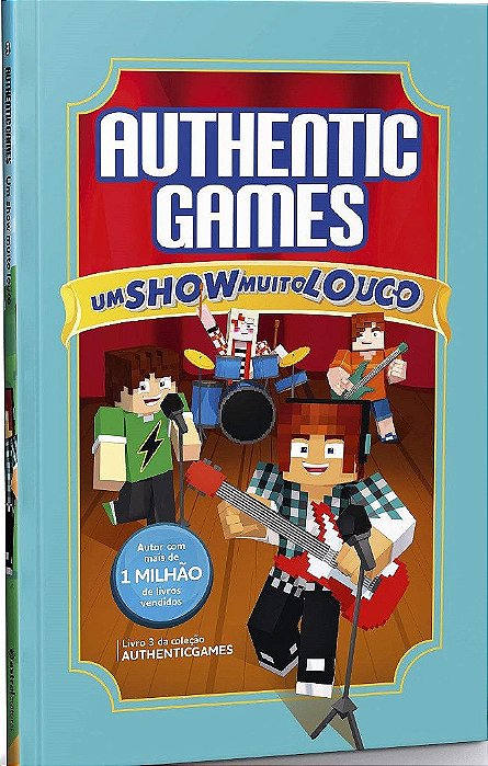 Livro Authenticgames: Um Show Muito Louco - Túlio - Astral Cultural
