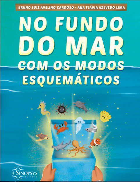 Livro Coleção No fundo do mar com os modos esquemáticos