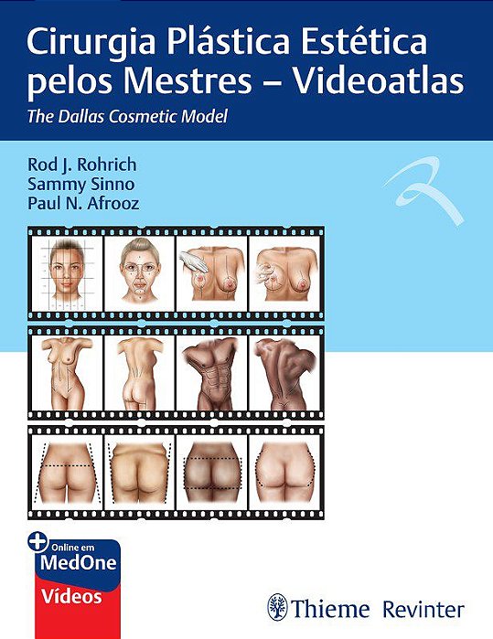 Livro Cirurgia Plástica Estética Pelos Mestres - Rohrich - Revinter